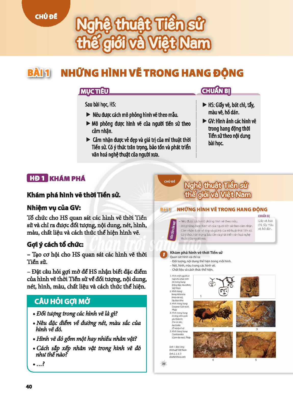 Những hình vẽ trong hang động | Pupi - Học vui & tiến bộ