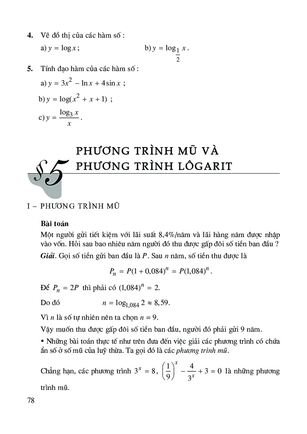 Hãy khám phá cùng hình ảnh này về phương trình mũ và phương trình logarit để hiểu rõ về cách giải quyết các bài toán sử dụng hai phương trình này trong toán học. Bạn sẽ tìm thấy những khái niệm mới lạ và thú vị về phương trình này.